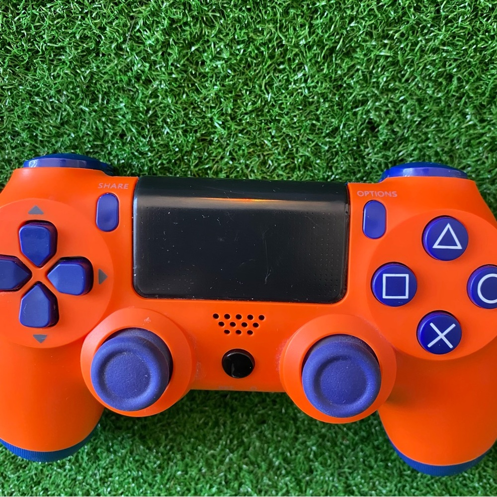 Playstation 4 Ps4 Sunset Orange Controller - image 3